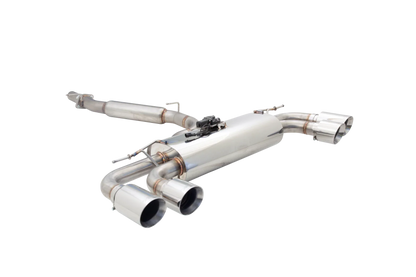 XForce - AUDI S3 8V Sedan (2013-2021) 3" Stainless Steel Cat Back Exhaust System With Varex