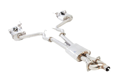 XForce - FORD MUSTANG ECOBOOST 2.3L TURBO FASTBACK & CONVERTIBLE (2015-on), FM GT CONVERTIBLE COYOTE 5.0L (08/2014-07/2017) 2.5″ Stainless Steel Cat-Back System