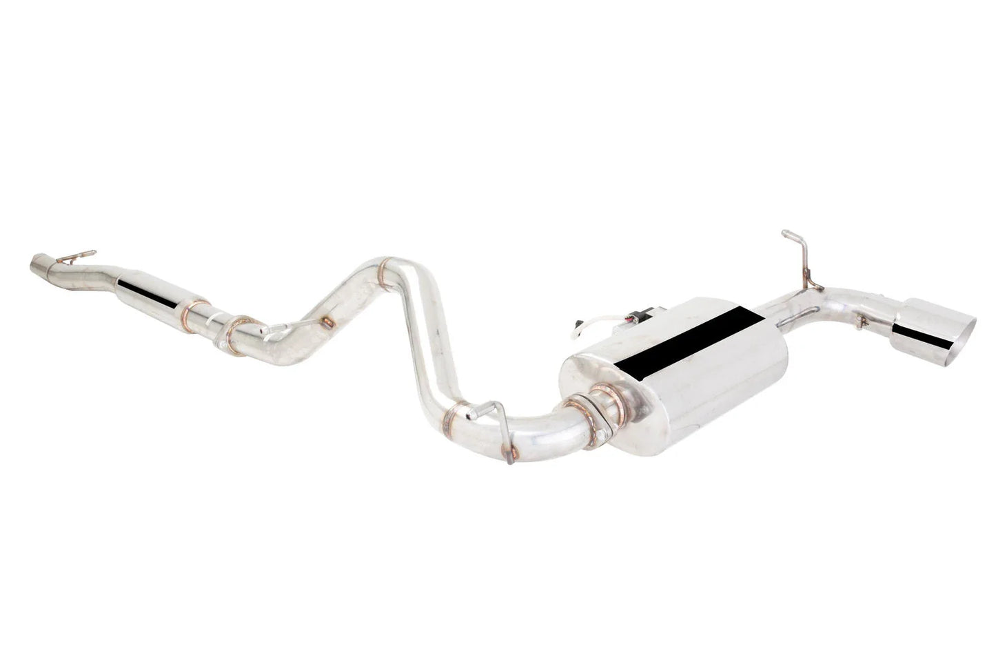 XForce - JEEP WRANGLER JK ERB 3.6L V6 (02/2012-04/2018), Stainless Steel Cat-Back Exhaust System With Varex