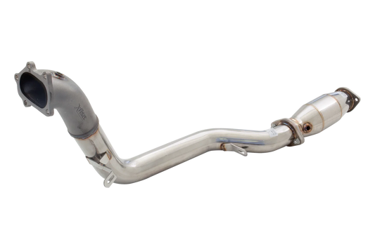 XForce - SUBARU IMPREZA STI G3 HATCH 2008-2014, Stainless Steel 3″ Dump-Pipe With Metallic Cat