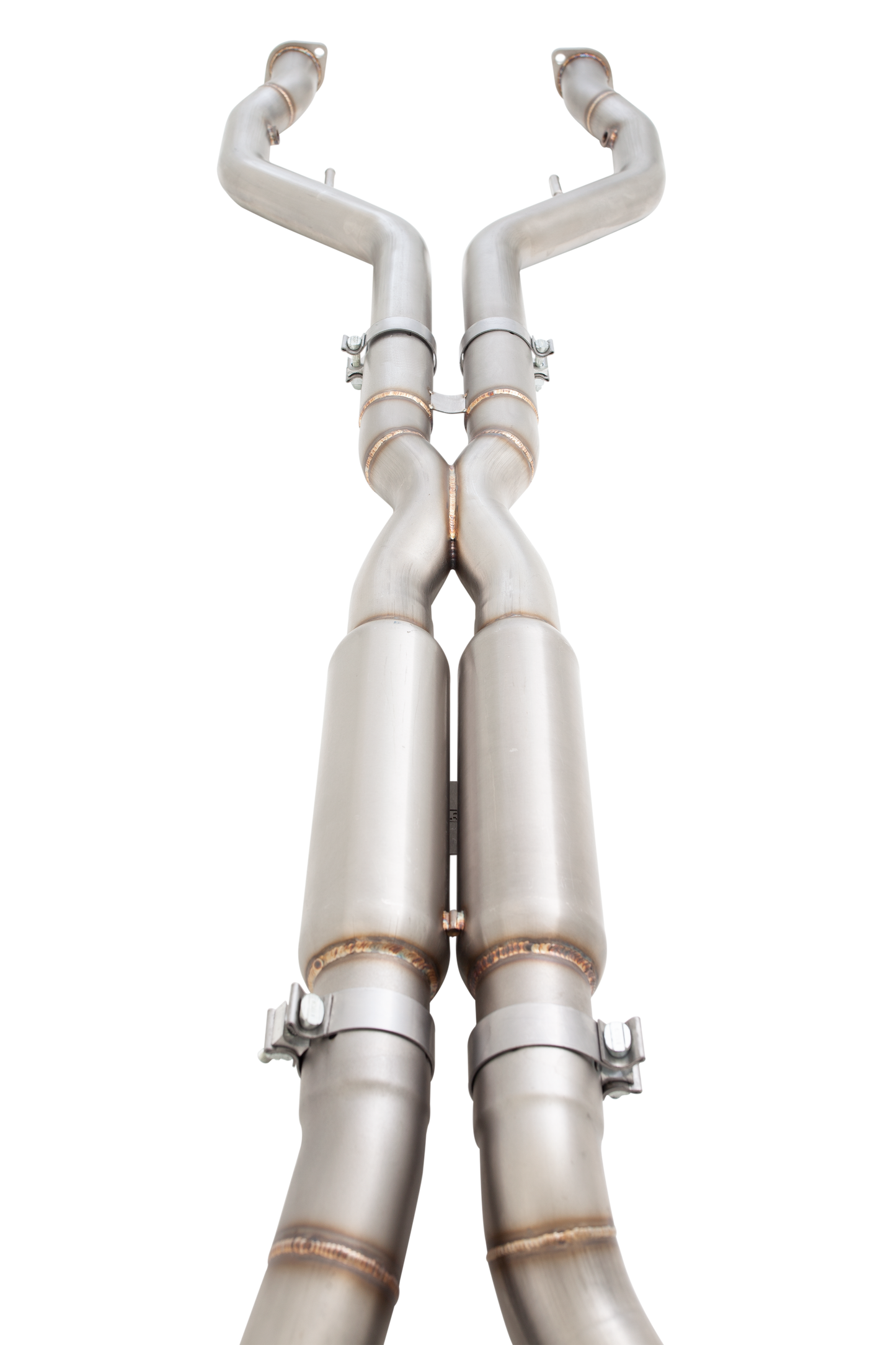 XForce - Holden COMMODORE V8, VE/VF V8 UTE 2008-2017, Stainless Steel Cat-Back With Twin 2.5″ Piping Varex Rear Mufflers
