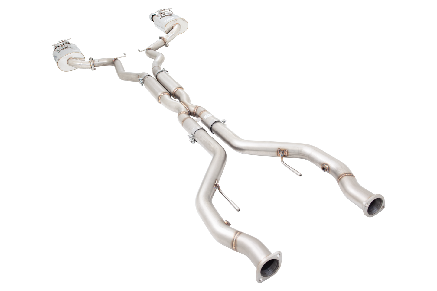 XForce - HOLDEN, MALOO, GEN F 2013-2017, Stainless Steel 3″ Twin Back System