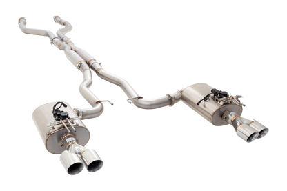 XForce - HOLDEN VE V8 SEDAN/WAGON 2006-2017, Twin 3″ Stainless Steel Cat-Back System