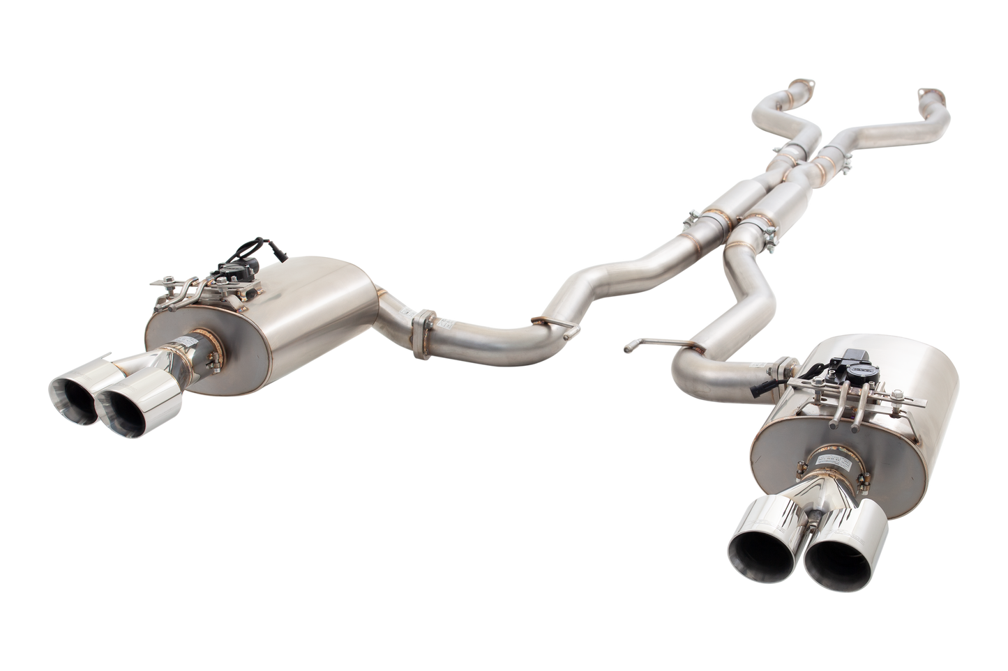 XForce - HOLDEN VE V8 SEDAN/WAGON 2006-2017, Twin 3″ Stainless Steel Cat-Back System