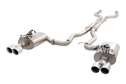 XForce - HOLDEN VE V8 SEDAN/WAGON 2006-2017, Twin 3″ Stainless Steel Cat-Back System