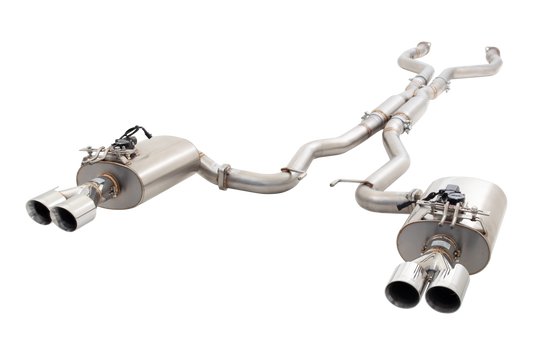 XForce - HOLDEN VE V8 SEDAN/WAGON 2006-2017, Twin 3″ Stainless Steel Cat-Back System