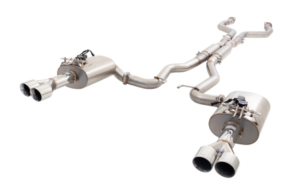 XForce - Holden COMMODORE V8, VE/VF V8 UTE 2008-2017, Stainless Steel Cat-Back With Twin 2.5″ Piping Varex Rear Mufflers