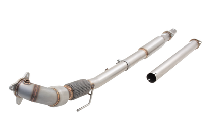 XFORCE - VW GOLF GTI MK5 (05/2005-09/2009), Stainless Steel 3″ Dump pipe, 200 cell metallic cat