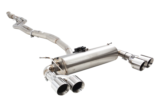XFORCE - BMW F22 M235i Varex Valved Cat Back Exhaust