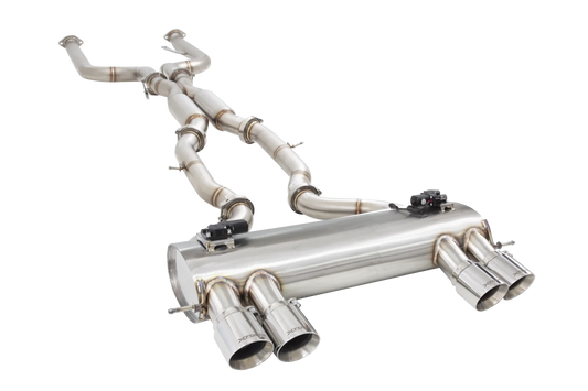 XFORCE - Varex dual 3" 304 stainless steel cat back exhaust system