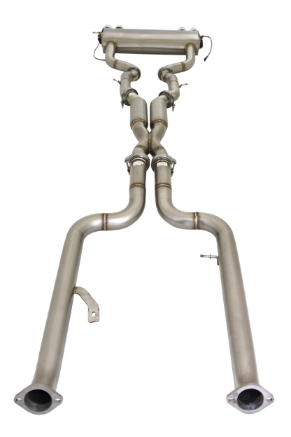 XFORCE - Varex dual 3" 304 stainless steel cat back exhaust system