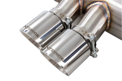 XFORCE - Varex dual 3" 304 stainless steel cat back exhaust system