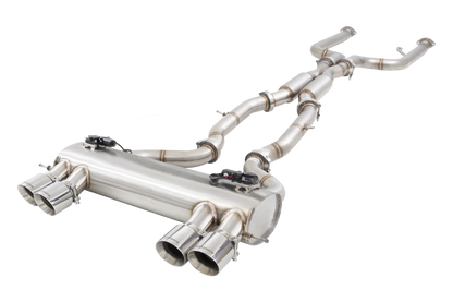 XFORCE - Varex dual 3" 304 stainless steel cat back exhaust system