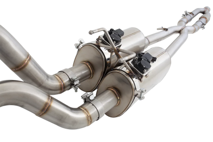 XForce - DODGE RAM 1500 5.7L HEMI (2016-2019) dual exhaust and slip joints twin 3″ Stainless Steel Cat back system