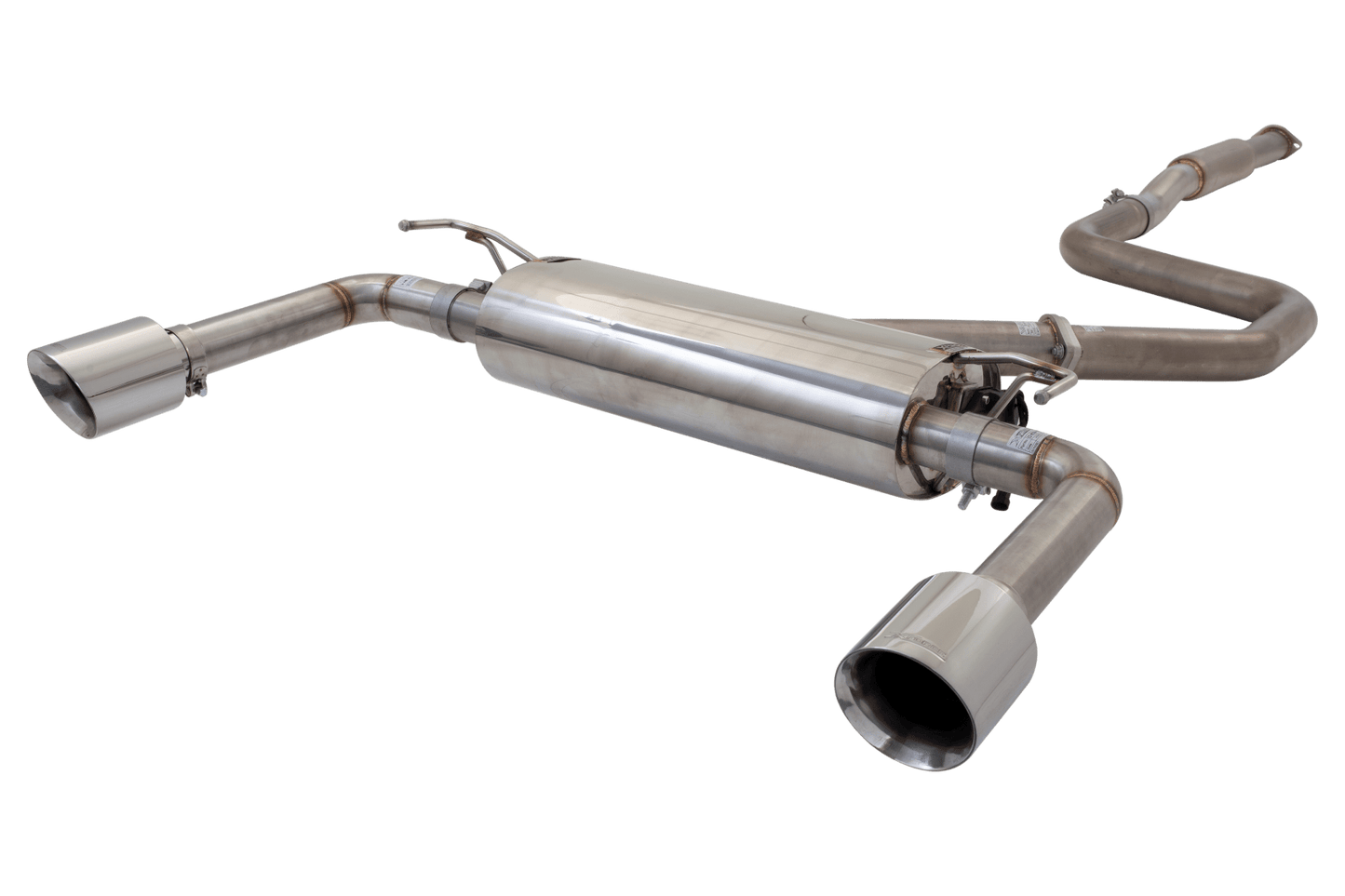 XForce - HYUNDAI	I30 N PERFORMANCE FASTBACK PDE.3 2.0L TURBO (02/2019-ON), Stainless Steel 3″ Cat Back System With Tips