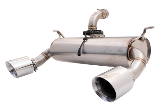 XForce - JEEP WRANGLER JL ERB 3.6L V6 (04/2018-ON), Stainless Steel 2.5 Axle Back Varex exhaust system