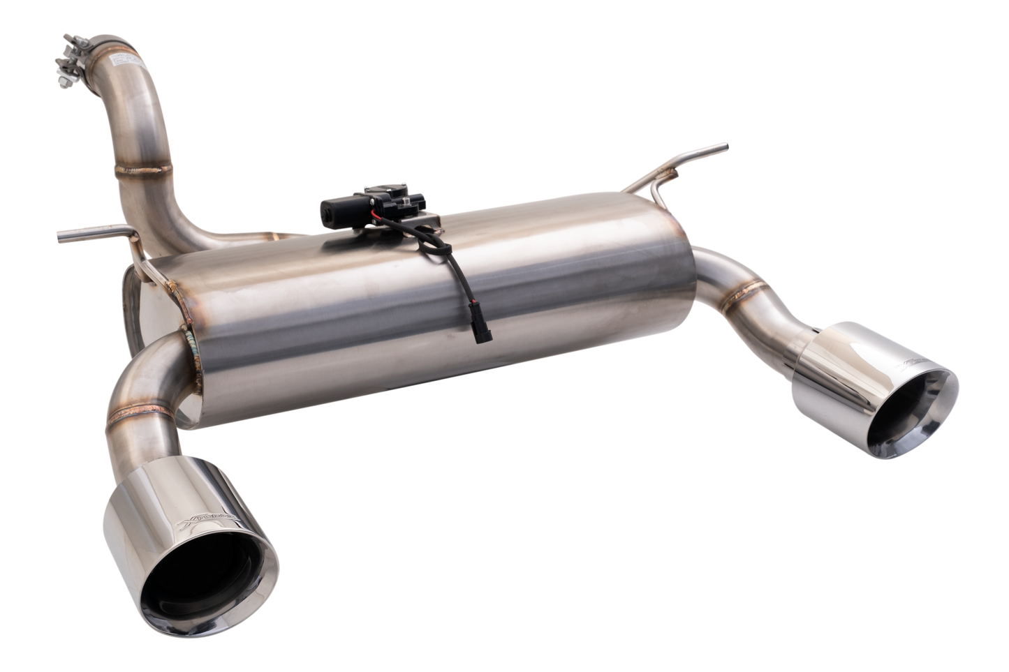 XForce - JEEP WRANGLER JL ERB 3.6L V6 (04/2018-ON), Stainless Steel 2.5 Axle Back Varex exhaust system