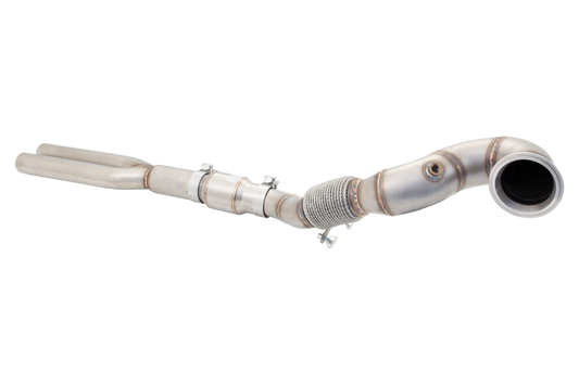 XForce - AUDI RS3 8V Hatch (09/2015-06/2017) 3″ Stainless Steel Dump Pipe & Cat Kit