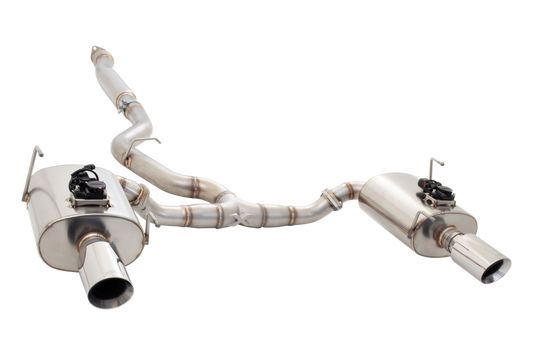 XForce - SUBARU FORESTER SH DIESEL 2010-2012, 3″ Stainless Steel Cat-Back System With Varex Mufflers