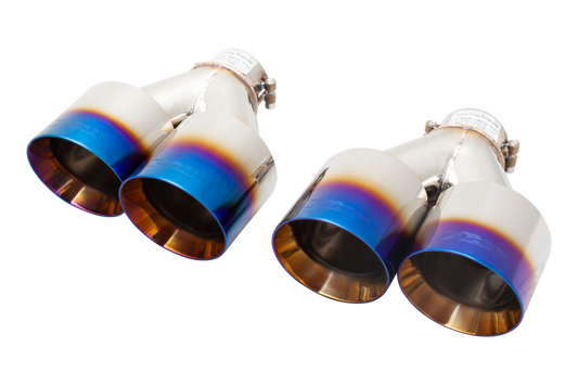 XForce - SUBARU IMPREZA WRX G3 S2 SEDAN 2011-2014, Burnt Blue quad 4" tips