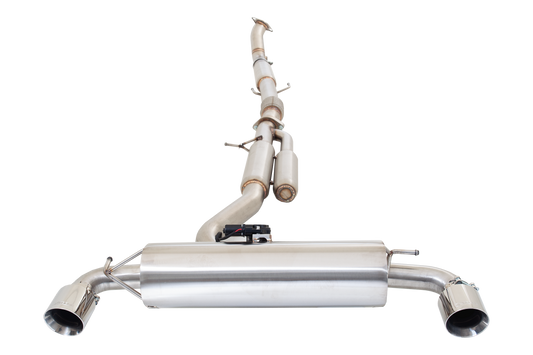 XFORCE - TOYOTA YARIS GR (2021-ON), 3" Varex stainless steel cat back system