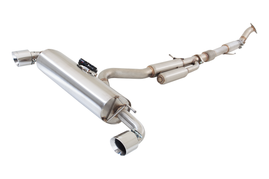 XFORCE - TOYOTA YARIS GR (2021-ON), 3" Varex stainless steel cat back system