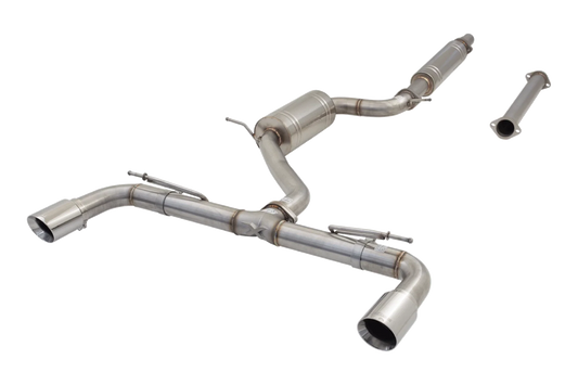 XFORCE - VW GOLF GTI MK7-MK7.5 (10/2013-01/2021), 3" Stainless Cat-Back Exhaust System
