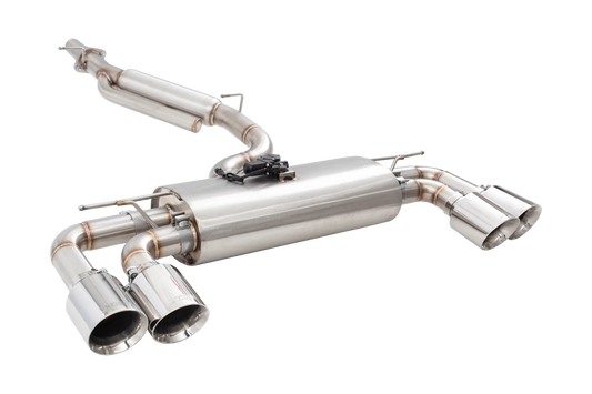 XFORCE - VW GOLF R MK8 Varex Valved Cat Back Exhaust System
