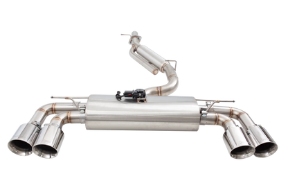XFORCE - VW GOLF R MK8 Varex Valved Cat Back Exhaust System