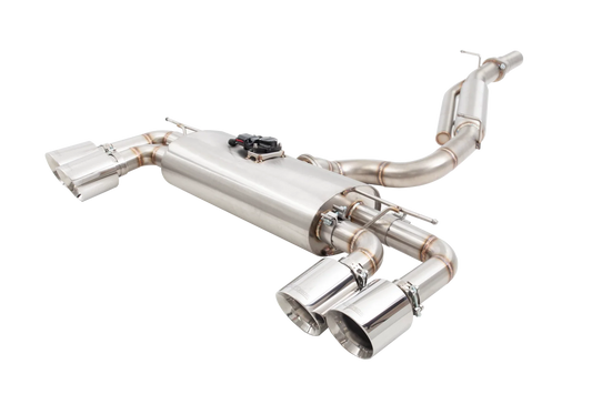 XFORCE - VW GOLF R MK8 Varex Valved Cat Back Exhaust System