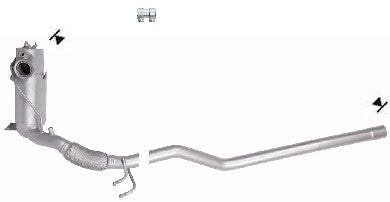 AS Catalysts Diesel Particulate Filter Kit for Audi Q3 & Volkswagen Tiguan 2.0TDI (2007–2015)
