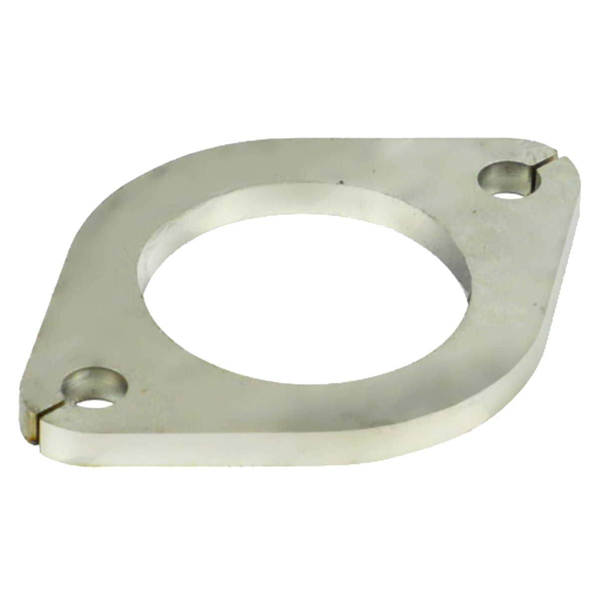 Redback 304 Stainless 2 Bolt Flange Plate - 63mm (2 1/2") Tube size, 105mm Port, 10mm thick - FP206310SS