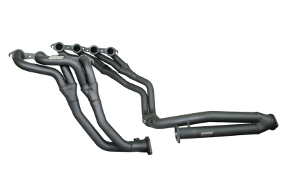 Genie Header - Marks Conversion GENIII to Nissan PatrolGQ-GU Manual Stainless Steel (Bell Housing) (GEN816EMSS)
