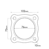 REDBACK - Holden Commodore VE, VF Sedan / Wagon (2006 - 2017) Dual 3" Engine Back Exhaust with Muffler Delete