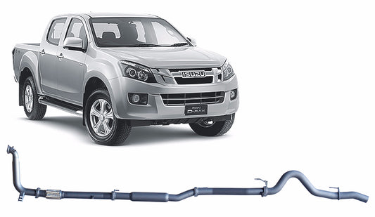 Redback Extreme Duty Exhaust for Isuzu D-MAX 2012-2016 | 76mm - IDX11800-PO