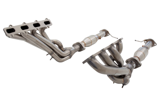 XFORCE - Ford Falcon BA/BF XR8/GT V8 Matte Stainless Steel Header 1 3/4" Inch Primary & Metallic 2 1/2" Inch Cats (100 Cell)