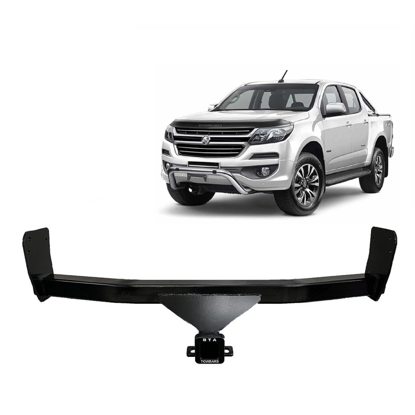 BTA Holden Colorado (06/2012 – On) Pro Series Tub Body with Bumper Heavy Duty Towbar 3500/350kg Capacity