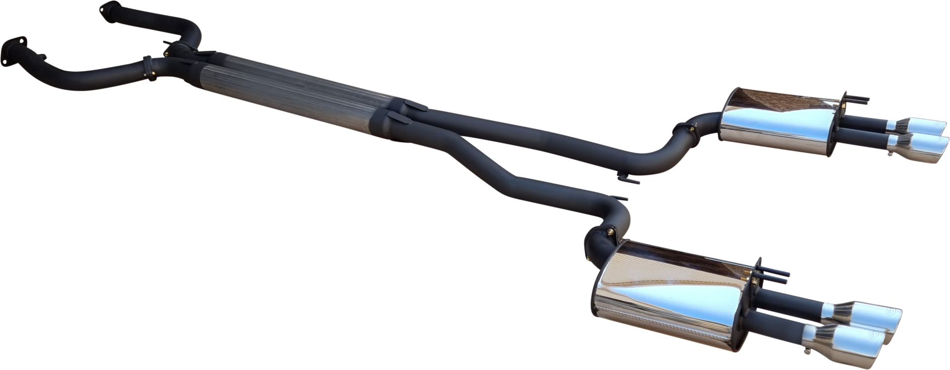  DPE by Manta | Twin 3" Cat-Back Exhaust System | Holden Commodore VE / VF 6.0L / 6.2L V8 Sedan / Sportwagon | 2006–2017