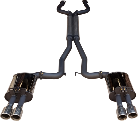  DPE by Manta | Twin 3" Cat-Back Exhaust System | Holden Commodore VE / VF 6.0L / 6.2L V8 Sedan / Sportwagon | 2006–2017