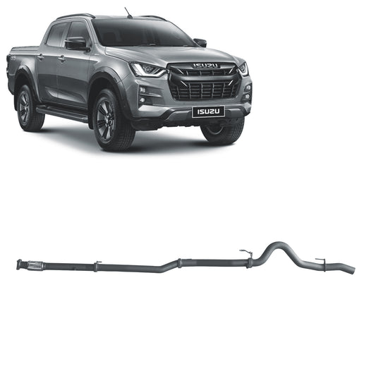 Redback Extreme Duty Exhaust for Isuzu D-MAX 2020-on | 76mm - IDX12900-PO