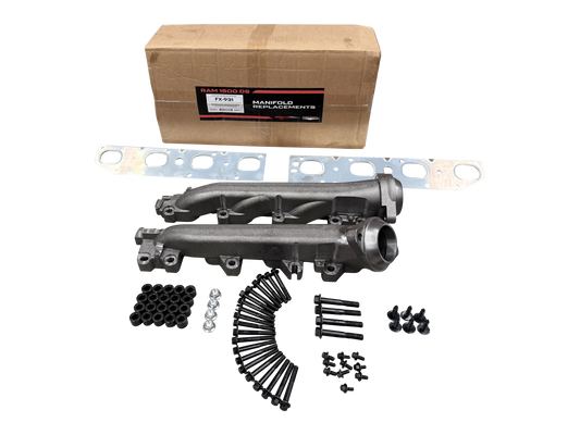 Manta | Cast Exhaust Manifold Replacements Left & Right with Fitting Kit | RAM 1500 DT V8 Hemi