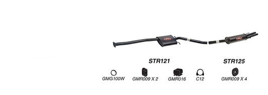 Redback Performance Exhaust System for Holden Statesman 1999-2003, Holden Statesman 1999-2003 | 63mm