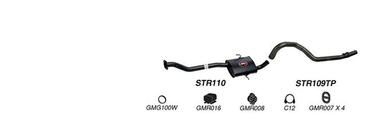 Redback Performance Exhaust System for Holden Commodore 1995-2000 | 63mm - K-RPM15708