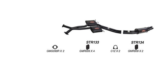 Redback Performance Exhaust System for Holden Commodore 2004-2006 | 63mm - K-RPM15775
