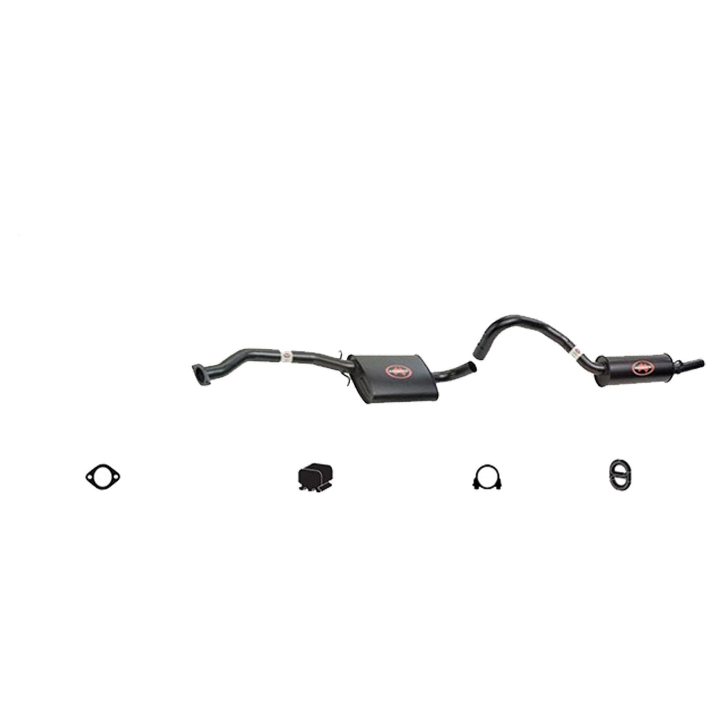 REDBACK - Holden Commodore VL Wagon V8 5.0 Performance 2.5" Exhaust System