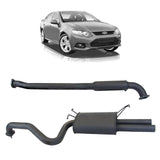 REDBACK - Ford Falcon FG XR6 G6E Sedan (02/2008 - 12/2014) 2.5" Catback Exhaust with Hotdog Centre and Dual Outlet Rear Muffler