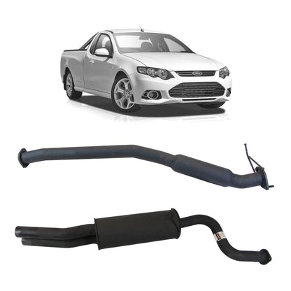 REDBACK - Ford FG Falcon Ute (02/2008 - 12/2014) 2.5" Exhaust System with Hotdog Centre