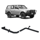 REDBACK - Toyota Landcruiser 80 Series Wagon (1990 - 1997) 4.2L 1HZ & 4.5L FZ Performance Exhaust