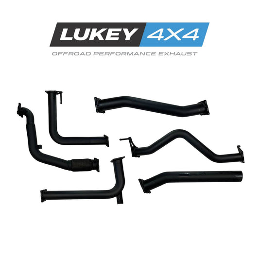 Lukey 4x4 Exhaust System for Nissan Navara D40 2.5L 2005-2015 - LKY-NN-D40-PO