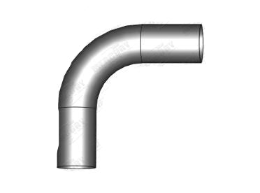 Mercury - 2.1/2" (63.50mm) 90 DEG. S409 MANDREL BEND 1.7D